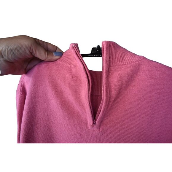 Vintage Drapers and Damons Pink High Neck Sweater XL - Picture 4 of 6